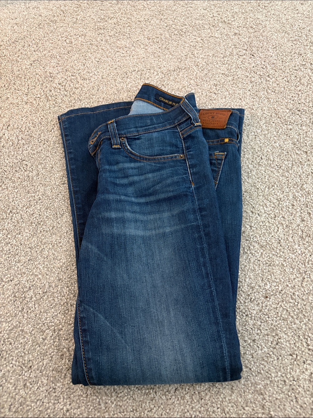 Lucky Brand Women's Boot Cut Jeans in Medium Blue Wash
